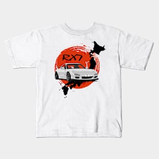 Mazda RX7, JDM, Japanese cars Kids T-Shirt